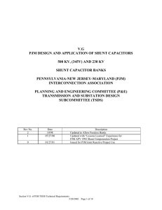 Shunt Capacitors