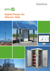 Hybrid Power for Telecom Sites