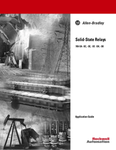 Solid-State Relays - Rockwell Automation