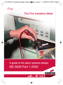 The Fire Installers Mate A guide to fire alarm system