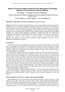 Study of Five-level diodes-clamped Inverter