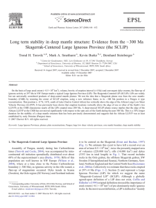 Long term stability in deep mantle structure: Evidence from the ~300