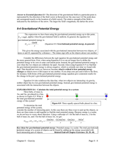 8-4 Gravitational Potential Energy