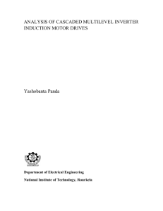 ANALYSIS OF CASCADED MULTILEVEL INVERTER