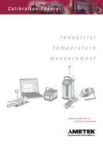 Industrial temperature measurement