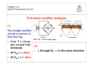 Full-wave rectifier analysis (1)