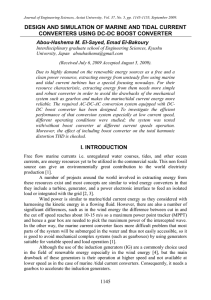Journal of Engineering Sciences, Assiut University, Vol