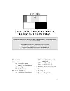 designing combinational logic gates in cmos