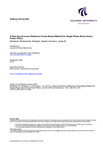 A New Synchronous Reference Frame-Based Method for Single