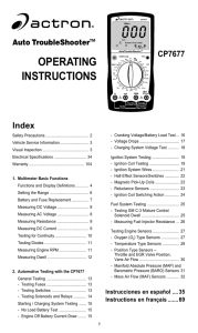 CP7677 Operating Instructions