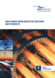 high power semiconductor switches and products