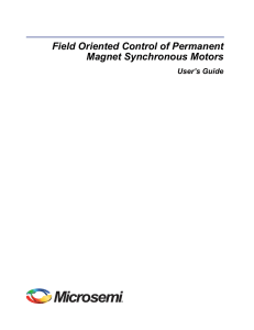 Field Oriented Control of Permanent Magnet