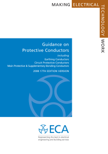Guidance on Protective Conductors