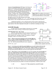 18-10 RC Circuits