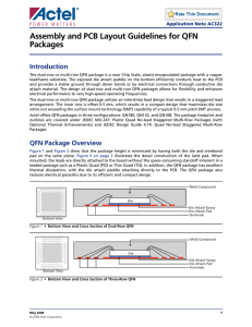 Assembly and PCB Layout Guidelines for QFN Packages