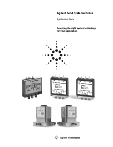 Agilent Solid State Switches