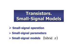 Transistors. Small