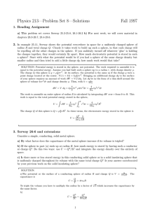 Physics 213—Problem Set 8—Solutions Fall 1997