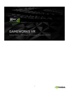 GameWorks VR - NVIDIA Developer