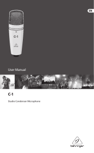 User Manual - Sound Productions