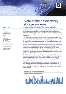 State-of-the-art electricity storage systems: Indispensable elements