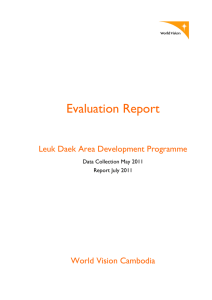 Evaluation Report