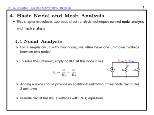 4. Basic Nodal and Mesh Analysis