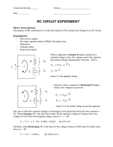 RC Circuits