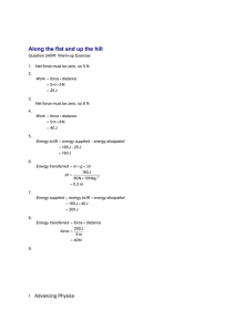 Chapter 9 - Worksheet Answers - AS-A2