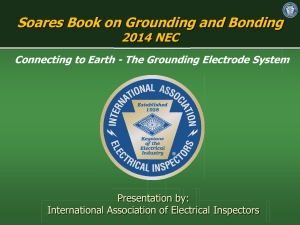 Soares Grounding and Bonding (2011 NEC)
