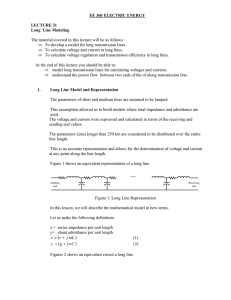 Lec 31 Long Line Model