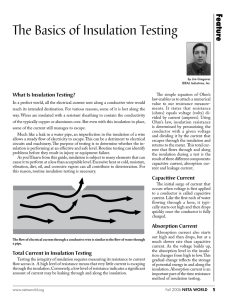 The Basics of Insulation Testing