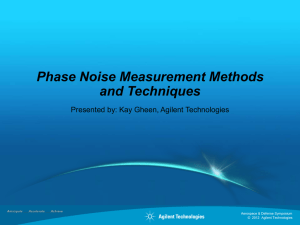 Phase Noise Measurements