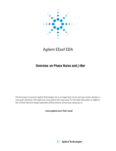 Overview on Phase Noise and Jitter