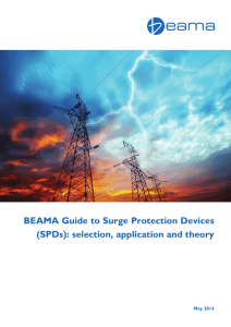 BEAMA Guide to Surge Protection Devices (SPDs): selection