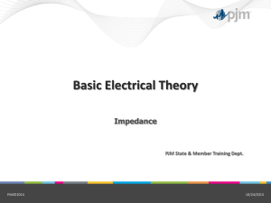 Impedance Principles AC Systems