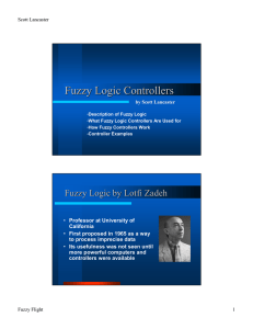 Fuzzy Logic Controllers