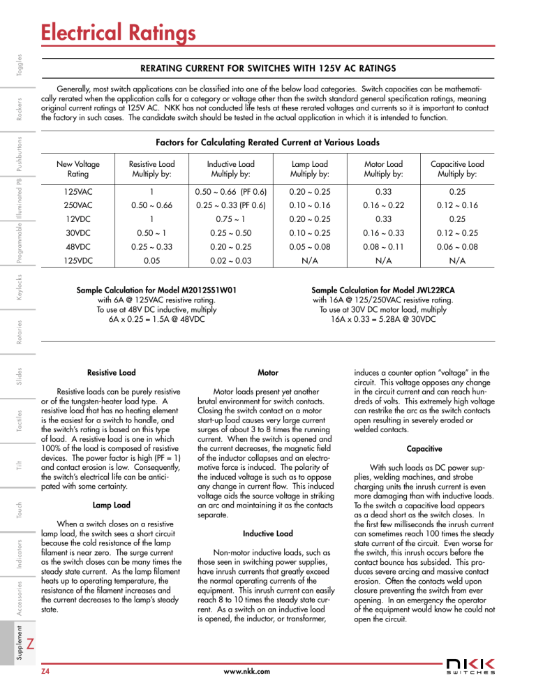 electrical-ratings