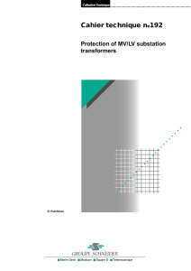 Protection of MV/LV substation transformers