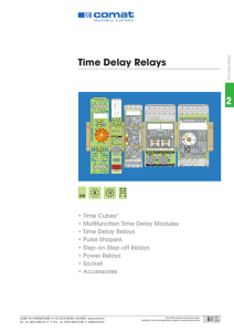 TIME-DELAY-RELAYS
