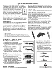 Light String Troubleshooting