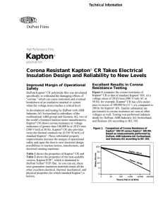 Kapton® Corona Resistant (CR) polyimide film