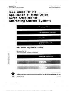 IEEE guide for the application of metal