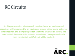 RC Circuits