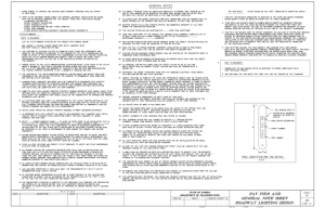 roadway lighting design general note sheet pay