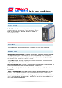 Barrier Logic Loop Detector