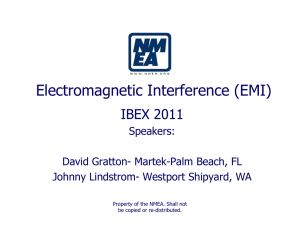 Electromagnetic Interference (EMI)