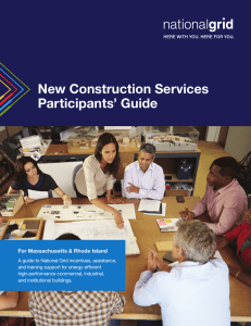 New Construction Services Participants` Guide