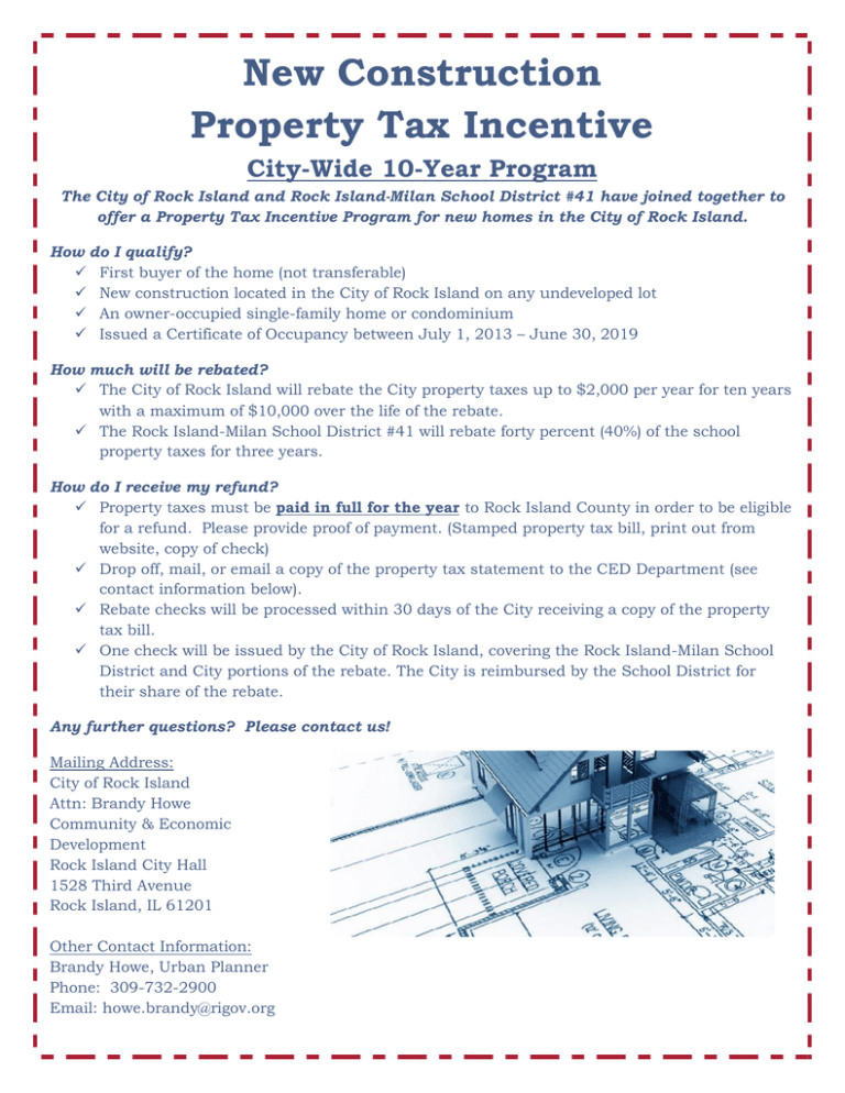new-construction-property-tax-incentive