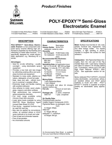 POLY-EPOXY™Semi-Gloss Electrostatic Enamel